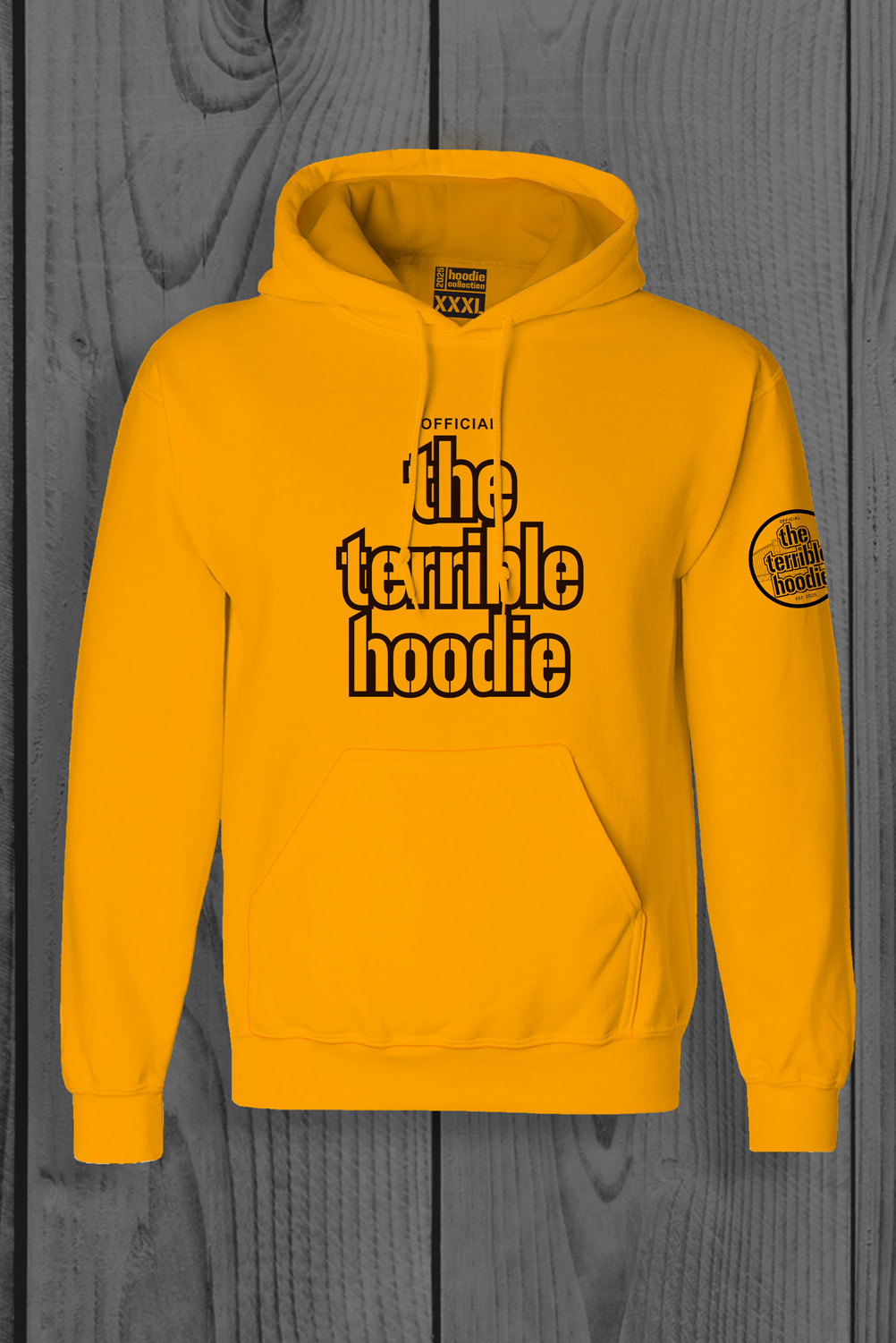The Terrible Hoodie - Gold